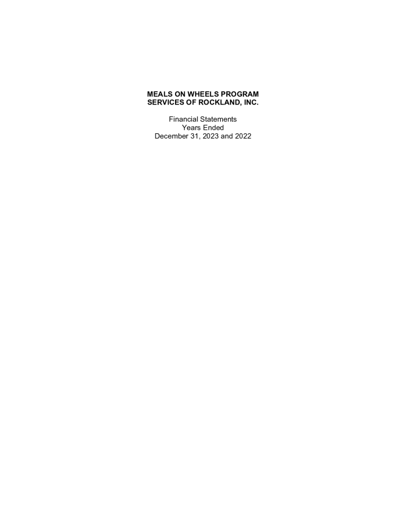 2023 Audited Financials